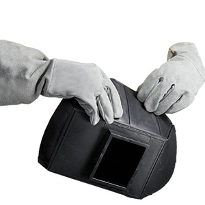 Краги спилковые пятипалые (уп. 10 120 пар)