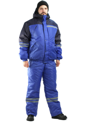 Костюм мужской утепленный "Стим" (куртка и полукомбинезон) фото, изображение, баннер