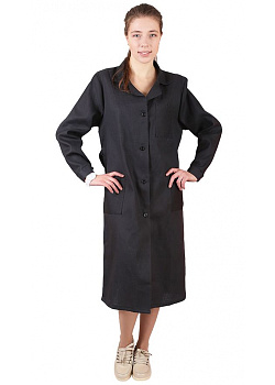 Халат рабочий женский (уп.10/50 шт.)